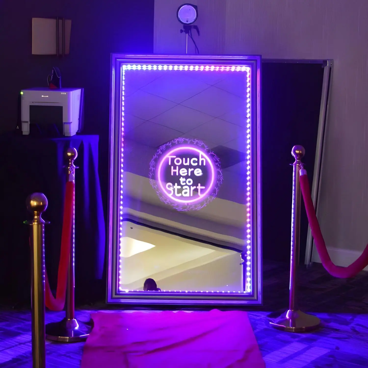 Enclosed Photo Booth Rental | Lux Booth Canada